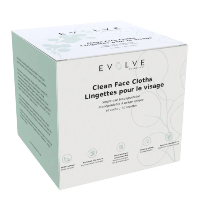 Evolve Clean Face Cloths